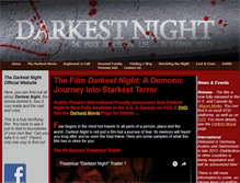 Tablet Screenshot of darkestnightmovie.com